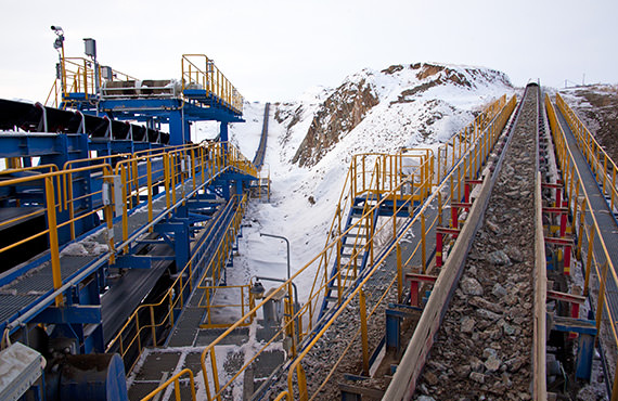 Mines operate in remote, harsh environments.