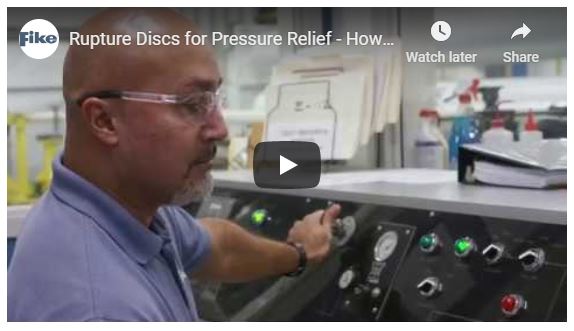 Safety Rupture Discs