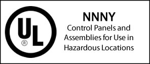 UL NNNY Control Panels and Assemblies for Use in Hazardous Locations
