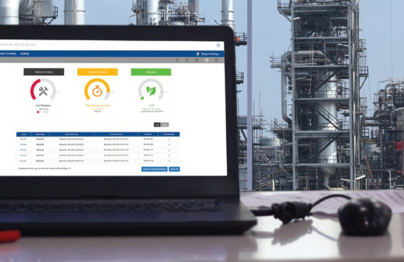 Wireless Pressure Relief Valve Monitoring